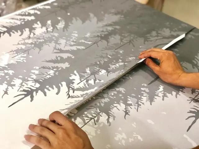 Giấy Dán Tường Lau Được
