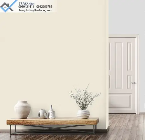 Giấy Dán Tường Màu Trơn