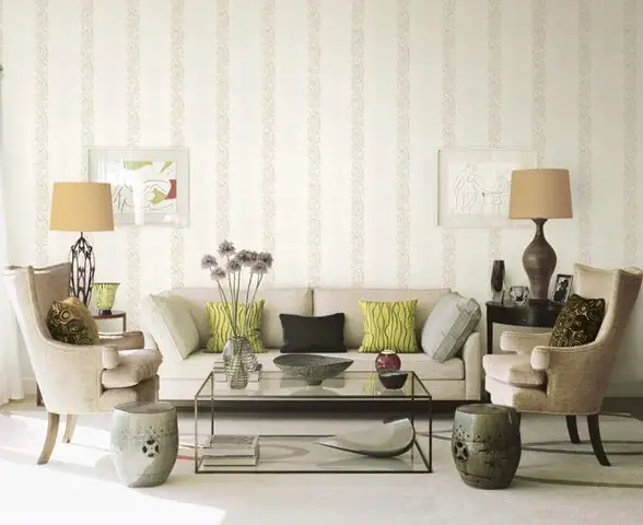 Giấy Dán Tường Phòng Khách Nhỏ