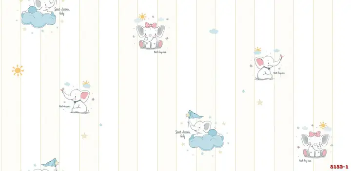 Giấy Dán Tường Trẻ Em Hàn Quốc