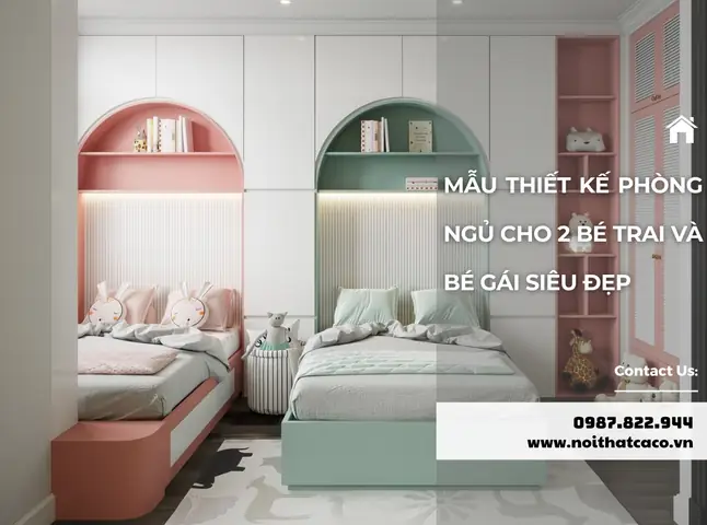 Giường Đẹp Cho Bé Trai