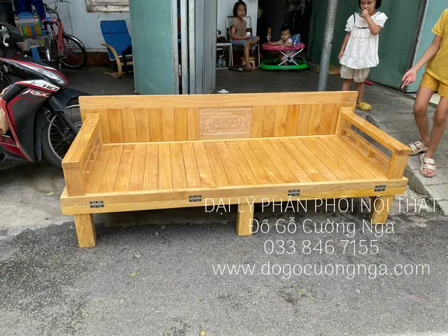 Giường Gấp Gỗ Sồi Nga