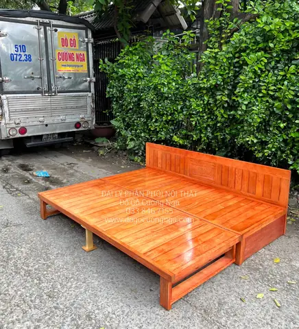 Giường Gấp Gỗ Sồi Nga