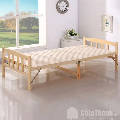 Giường Gỗ Gấp Đê La Thành