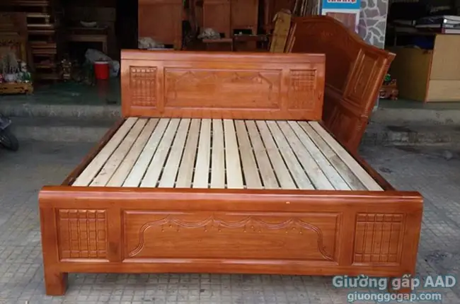 Giường Gỗ Gấp Đê La Thành