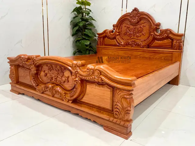 Giường Gỗ Hương Giá Bao Nhiêu