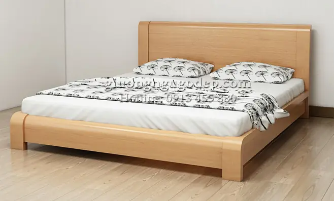Giường Gỗ Sồi Hà Nội