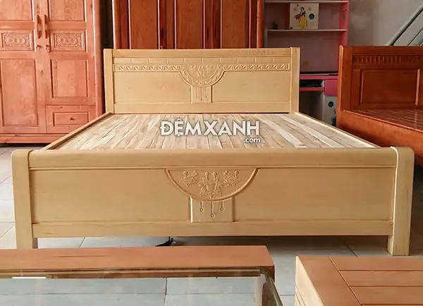 Giường Gỗ Sồi Hà Nội