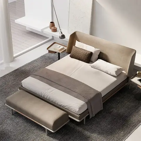 Giường Ngủ Bọc Nệm Giá Rẻ