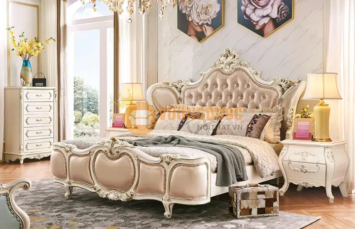 Giường Ngủ Cổ Điển Cao Cấp