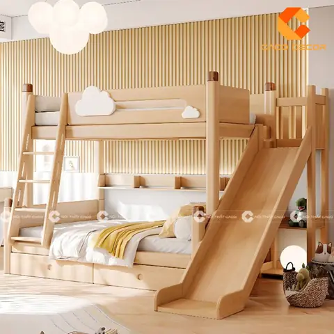 Giường Tầng Trẻ Em Giá Rẻ