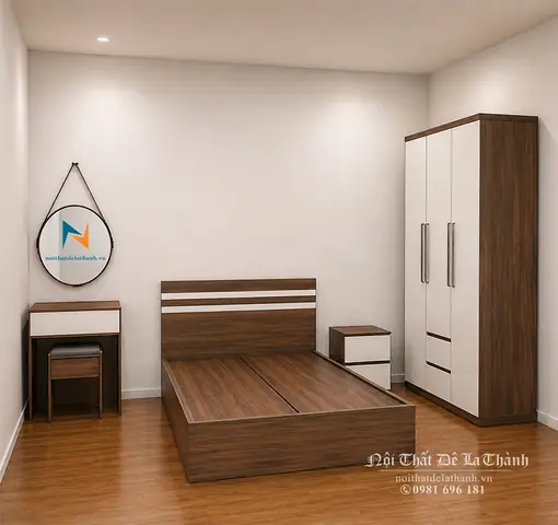 Giường Tủ Gỗ Ép Giá Rẻ