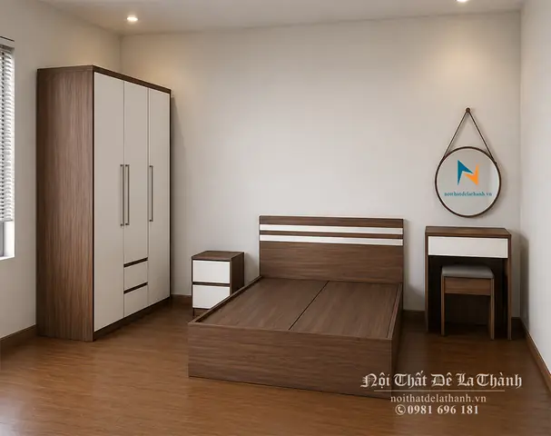 Giường Tủ Gỗ Ép Giá Rẻ