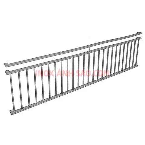 Hình Ảnh Lan Can Inox