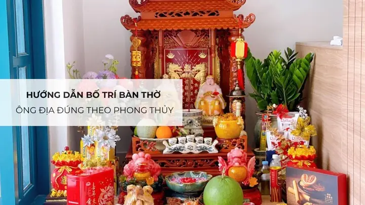 Hướng Dẫn Đặt Bàn Thờ Thần Tài