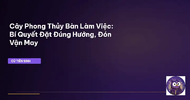 Hướng Đặt Cây Phong Thủy