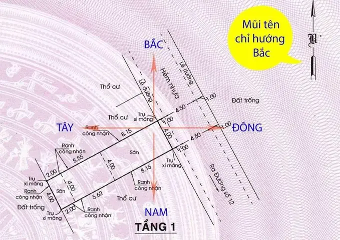 Hướng Đông Bắc Bao Nhiêu Độ