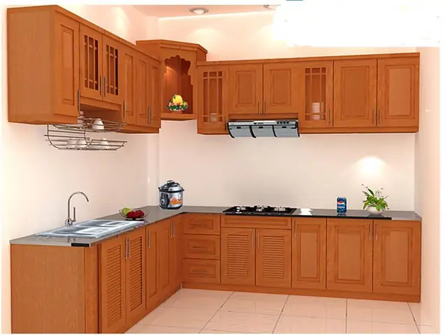 Kệ Bếp Gỗ Cao Cấp