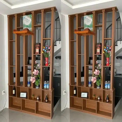 Kệ Cầu Thang Đơn Giản