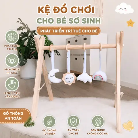 Kệ Chữ A Bằng Gỗ