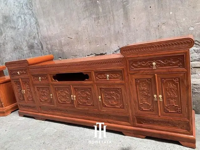 Kệ Gỗ Tivi Đồng Kỵ