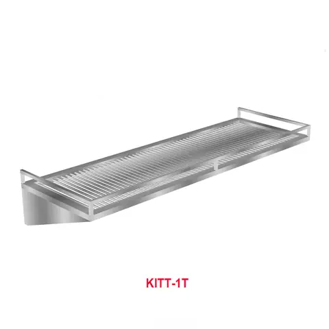 Kệ Inox 1 Tầng Treo Tường