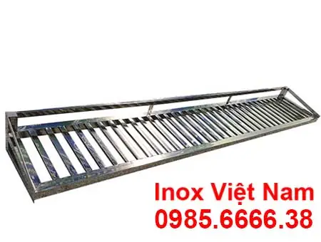 Kệ Inox 1 Tầng Treo Tường
