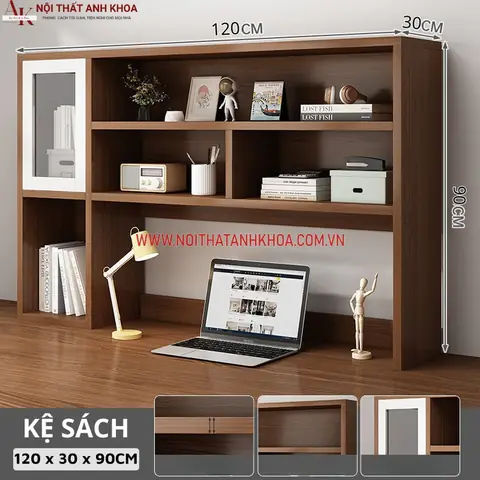 Kệ Sách Để Bàn Bằng Gỗ