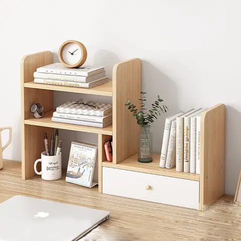 Kệ Sách Để Bàn Bằng Gỗ