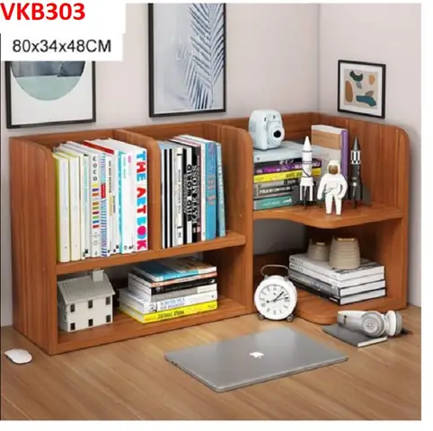 Kệ Sách Để Bàn Bằng Gỗ