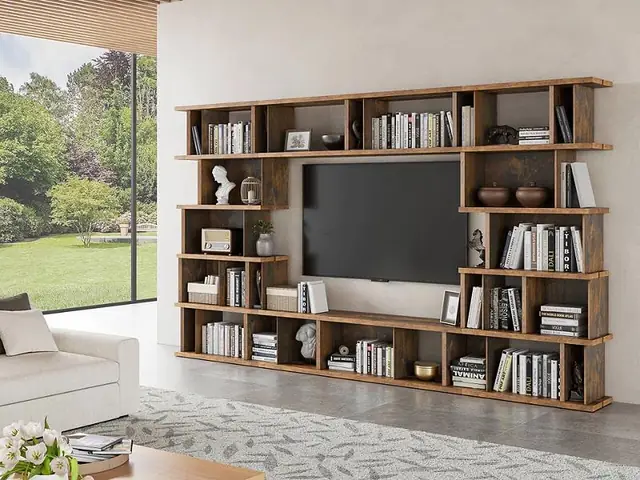Kệ Sách Kết Hợp Kệ Tivi