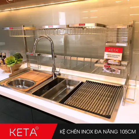 Kệ Treo Bồn Rửa Chén