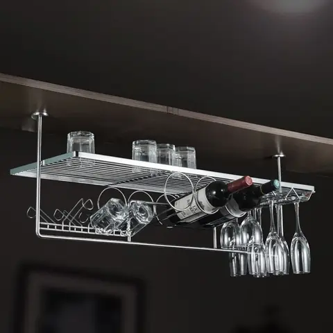 Kệ Treo Inox Quầy Bar