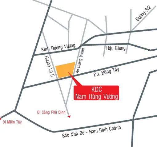 Khu Dân Cư Nam Hùng Vương An Lạc Bình Tân