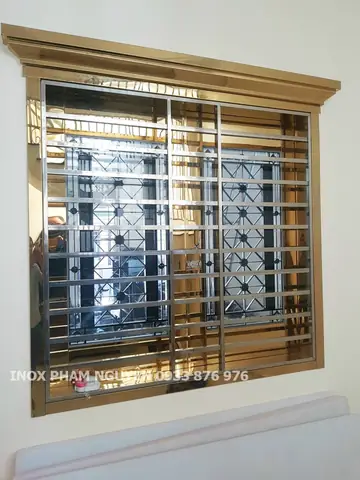 Khung Inox Bảo Vệ Cửa Sổ
