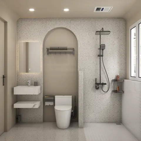 Kích Thước Nhà Vệ Sinh Nhà Ống