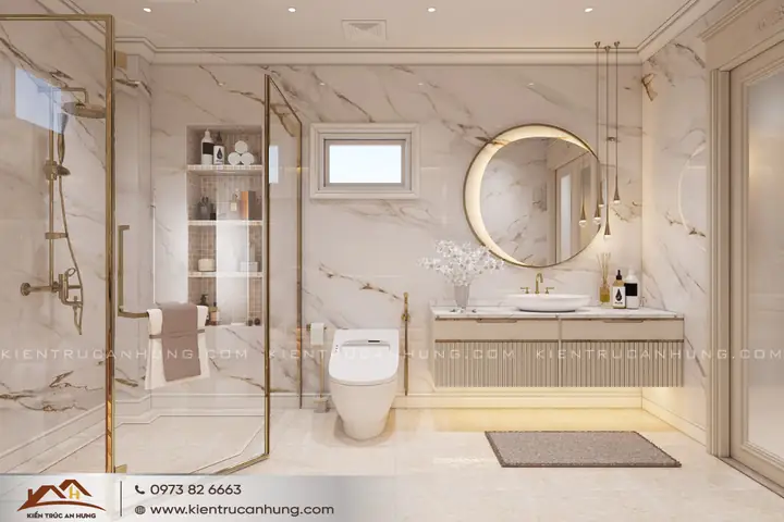 Kích Thước Nhà Vệ Sinh Trong Phòng Ngủ