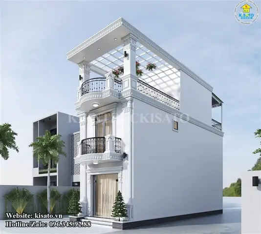 Kiến Trúc Nhà Ống 2 Tầng