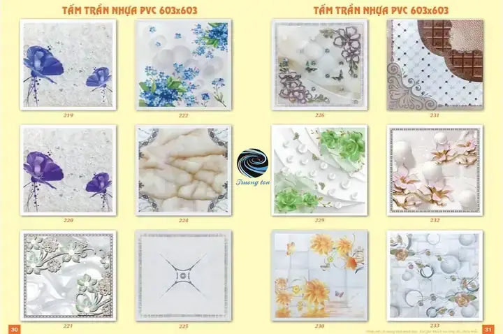 La Phông Nhựa 60x60 Gia Bao Nhieu