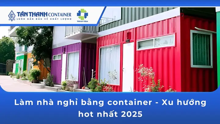 Làm Nhà Nghỉ Bằng Container