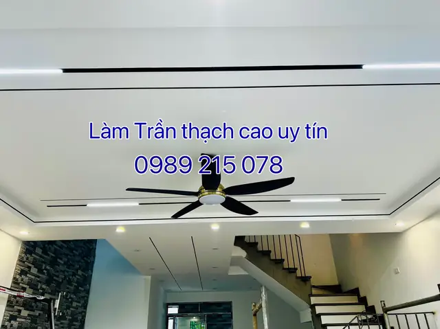 Làm Trần Thạch Cao Giá Rẻ