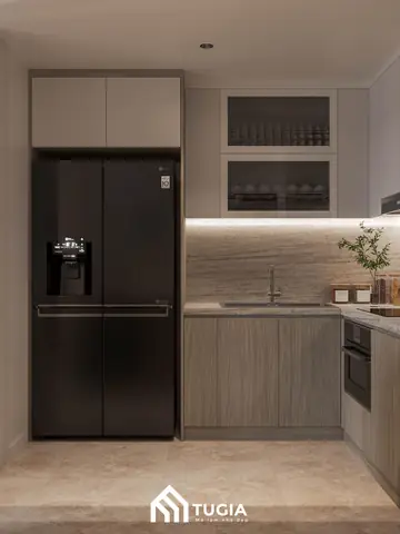Làm Tủ Bếp Chung Cư