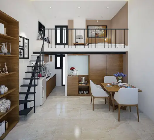 Lan Can Gác Xép Đẹp