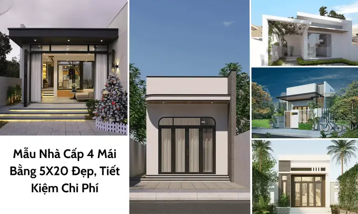 Mái Nhà Ống Cấp 4 Đẹp