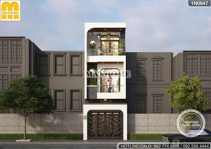 Mặt Tiền Nhà Phố 4m 1 Tầng