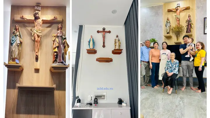 Mẫu Bàn Thờ Tổ Tiên Công Giáo