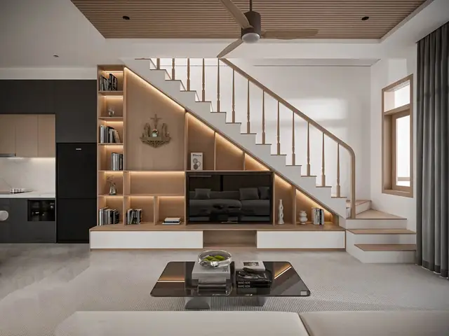 Mẫu Cầu Thang Nhà Phố Đẹp