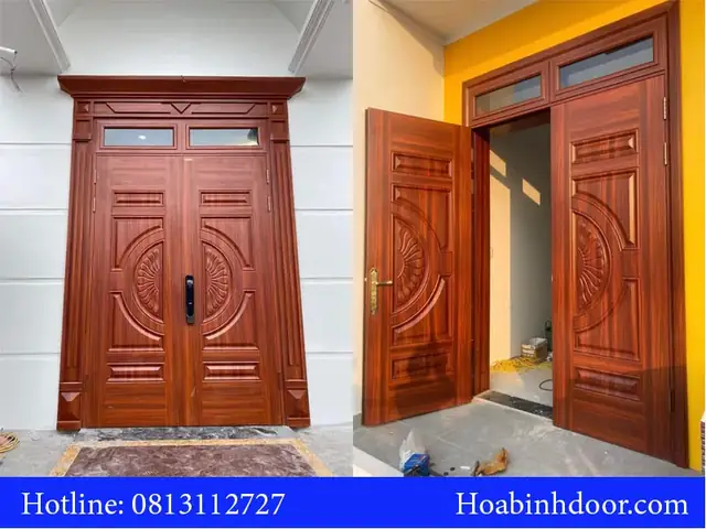 Mẫu Cửa Chinh Gỗ Đẹp