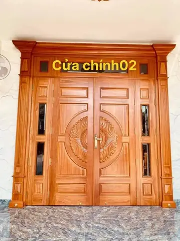 Mẫu Cửa Gỗ Tự Nhiên