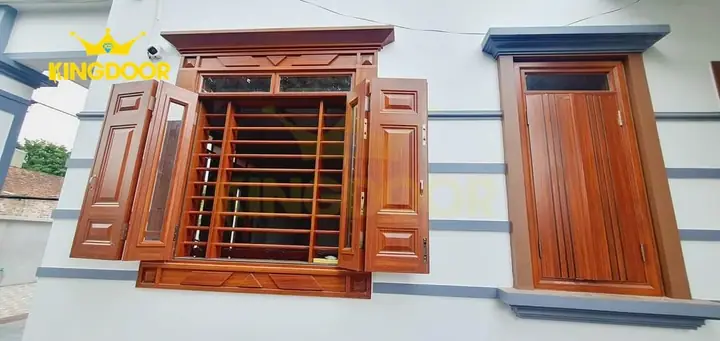 Mẫu Cửa Sổ Gỗ Tự Nhiên Đẹp